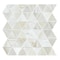 Daltile Pietra Divina 2 in Marble Natural Stone Triangle Mosaic in Polished & Honed Namaste, 10PK M0722TRIANGMS1P - alternate 1