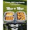 Vevor 18QTx2 Outdoor Propane Deep Fryer Commercial Cooker Cart with Wheel Two Tank DBF18QT - alternate 2