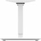 Lorell Sit-Stand 3rd-Leg Base, 275lb Capacity, 45" x 51.6" x 26.4", Silver LLR25931 - alternate 1