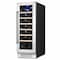 Yeego 11.6 inch 23 Bottle Single Zone Built-in Compressor Wine Cooler Refrigerator YG-WS12R-ZO - alternate 1