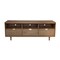 Homeroots 64in Sand Solid Wood Open shelving TV Stand 404261 - alternate 1