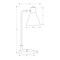Monarch Specialties Lighting, 17"h, Table Lamp, Black Metal, Silver Metal, Contemporary I 9956 - alternate 3