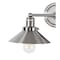 Jonathan Y July 17.5" 2-Light Industrial Farmhouse Metal Vanity Light, Nickel JYL7427B - alternate 2