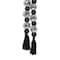 Homeroots 48" Black And Silver Bling Bling Beads Decorative Tassel 612459 - alternate 4
