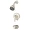 Symmons Origins Single Handle Tub and Shower Faucet Trim Kit - 1.5 GPM (Valve Not Included) S-9602-PLR-1.5-TRM-STN - alternate 1