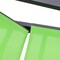 Leisuremod Marlin Patio Chaise Lounge Chair with Armrests in Black Aluminum Frame, Green, 2PK MLABL-77G2 - alternate 5