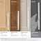 Amerock Carrione 10-1/16 inch 256mm Center-to-Center Marble White/Polished Nickel Cabinet Pull BP36664MWPN - alternate 3