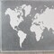 Homeroots 25" X 34" Brown and Gray Wood and Metal World Map Hanging Dimensional Sculpture 483379 - alternate 2
