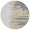 Homeroots 8' Gray Charcoal And Tan Round Abstract Washable Indoor Outdoor Area Rug 601214 - alternate 5