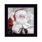 Homeroots Santas Little Friends 1 Black Framed Print Wall Art 416095 - alternate 1