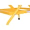 Vestil Aluminum Step Stand, 2 Step, Knock-Down, 2 Steps, 20 Overall Height, Aluminum, Yellow SSA-2-KD-Y - alternate 3