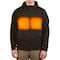 Milwaukee Tool Men's Heated Hoodie, Up to 8 hours Time, Zipper Closure, Brown, Size L M200N-20L - alternate 1