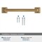 Amerock Ville 5-1/16 in 128 mm Center-to-Center Champagne Bronze Cabinet Pull BP36776CZ - alternate 2