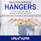 Lifemaster Wooden Hanger Set, Non-Slip, Space-Saving, Swivel Hook, Natural Wood, 30PK LMHNWD30 - alternate 4