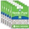 Nordic Pure 20x20x4 Pleated Air Filter, High Capacity, Electrostatically Charged Synthetic Media, MERV 13, 6 PK 20x20x4M13-6 - alternate 1
