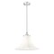 Z-Lite Fleur Brushed Nickel 1 Light Pendant 1958P16-BN - alternate 3