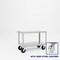 Pucel Extra Heavy Duty Shop Truck, 24 in W x 48 in D x 36 in H, Gray ET-2448-2S - alternate 1