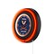 Holland Bar Stool University of Virginia 15 Double Neon Wall Clock Clk15BK - alternate 3