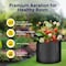 Ipower Plant Grow Bag 20-Gallon Heavy Duty Fabric Pots, 300G Thickened Nonwoven Container, 5PK GLGROWBAG20X5BLKV5 - alternate 3