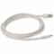 Add-On 6IN USB 2.0 A MALE TO LIGHTNING MALE WHITE CABL USB2LGT6INW - alternate 3