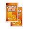 Signmission Orange Julius, Vinyl Decals Only 24 Inch x 36 Inch, Vinyl Decal, 2PK DSB-2436-2PACK-Orange Julius - alternate 1