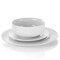 Elama Maisy 18 Piece Round Porcelain Dinnerware Set in White EL-MAISY - alternate 3