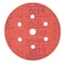 3M 3M Red Abrasive Disc Dust Free, 01145, 6 in, P120, 50 discs per carton, 6PK 316U - alternate 2