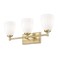 Z-Lite Oren 3-Light Vanity, 24 in W, Modern Gold 7004-3V-MGLD - alternate 3