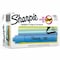 Sharpie Smear Guard Highlighter, Chisel Tip Blue PK12 25010B - alternate 1