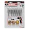 Performance Tool 7 pc. X-TRAX Nut Driver Set, Stripped Bolt Remover, SAE/Metric, Storage Case W8699 - alternate 2