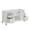 James Martin Vanities Chicago 60" Double Vanity, Glossy White, w/ 3 CM Siberian Silestone Top 503-V60D-GW-3SFR - alternate 4