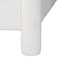 Baxton Studio Laria Modern White Teddy-Bear Fabric King Size Platform Bed 253-14062-ZORO - alternate 3