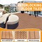 Edendirect 1 ft. x 1 ft. Quick Deck Plastic Interlocking Deck Tile in Fawn 44 sq. ft. per Box ED-W2882P204560 - alternate 2