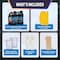 Dave & Diana Crystal Clear Epoxy Resin 2 Gallons, Includes 1 Gallon Each of Resin A and Hardener B OCEPR2G - alternate 3