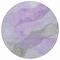 Homeroots 8' Lavender And Gray Round Abstract Washable Indoor Outdoor Area Rug 631835 - alternate 2