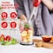 Galanz 2 Speed Multi-Function Retro Immersion Hand Blender in Hot Rod Red GLHBRDRE026 - alternate 3
