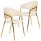 Leisuremod Bella Collection Modern Dining Chair in Off White, 2PK BC21OW2 - alternate 1