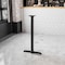 Flash Furniture Restaurant Table T-Base with 3" Dia. Bar, 22 in W, 5 in L, 40.5 in H, Cast Iron, Iron, Black XU-T0522-BAR-GG - alternate 2