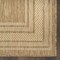 Homeroots 6' Natural Geometric Indoor Outdoor Runner Rug 572589 - alternate 4