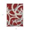 Homeroots 9' X 12' Red Beige And Gray Abstract Washable Indoor Outdoor Area Rug 599164 - alternate 2