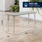 Flash Furniture Commercial Adjustable Height Rectangular Activity Table - Standard Legs-LT GY XU-A2460-REC-LTGRY-T-A-GG - alternate 4