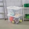 Sterilite 48 Qt. Clear Hinged Lid Storage Tote 19148006 - alternate 3