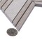 Apollo Tile Wooden Gray 13x14 Marble Polished, Etched Floor and Wall Mosaic Tile 6.09 sqft/case, 5PK APLBL8807WGA - alternate 3