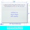 Flipside 9 x 12  Two Sided Alphabet Magnetic Dry Erase Board Class Pack of 24 12478 - alternate 3
