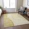 Homeroots 5' X 8' Gold Wheat And Beige Abstract Washable Indoor Outdoor Area Rug 582021 - alternate 3