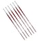 Da Vinci COLLEGE Student Brush, Synthetic, Acrylic & Oil, Flat, Series 8740, Size 4, 6PK VA-8740_4 - alternate 2