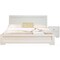 Homeroots Two Piece White Solid and Manufactured Wood Bedroom Set 569370 - alternate 2