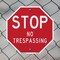 Signmission Stop No Trespassing, 6 Inch X 6 Inch, Plastic Sign OC-P-6-264 - alternate 5