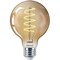 Signify Vintage 60W Equivalent Amber G25 Medium LED Decorative Light Bulb 565887 - alternate 3