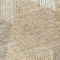 Homeroots 8' Wheat Taupe And Ivory Round Argyle Washable Indoor Outdoor Area Rug 613743 - alternate 4